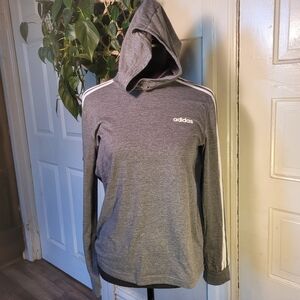 Adidas AEROREADY Hooded Longsleeve Shirt 3 Strips